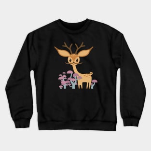 Deer & Shrubbery Crewneck Sweatshirt